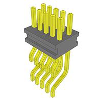 Samtec FTE-160-01-G-DV-ES-P-TR Shrouded 0.80 mm Surface Mount Micro Terminal Strip