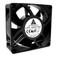 Delta Electronics, Inc. AFB0712HH-A Tubeaxial DC Tubeaxial Fan, 70x25.4mm, 12VDC, Ball Bearing, Lead Wires