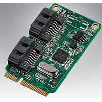 Advantech EMIO-200SA-MP01E PCIe to SATA III 2 Ch SATA III Mini-PCIe module