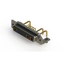 EDAC 630-13W3250-1N3 Mixed Contact D-Sub Connectors Right-angle Power Combo D-Sub Connector
