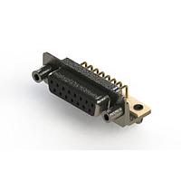 EDAC 622-M15-660-BN5 D-Sub Connectors - Standard Density EDAC Right Angle D-Sub Connector