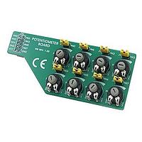Mikroe MIKROE-316 Potentiometer Boards 8 POTENTIOMETER ADAPTER BOARD