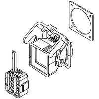 Anderson Power Products SK2-076C040000-C72 Connectors MP SPEC PAK PNL MNT RCPT KIT 4XPP75 HLDR