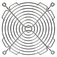 Qualtek Electronics 08150 Guard 127mm Wire Form Fan Guard, Bright Nickel Chrome Finish