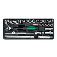 TOPTUL GCAT2407 DR. Flank Socket Set (1/2", 24 pcs)