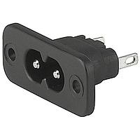 Schurter 6160.0006 Inlets 2571 APPLIANCE INLET 2.5A 70C