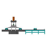 HST HST-PBW300 Electro-hydraulic Servo Steel Plate Spring Fatigue Test Bench (±300kN)