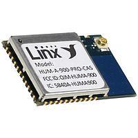 Linx Technologies - TE Connectivity HUM-A-900-PRO-CAS Sub-GHz Modules HumAPRO Transceiver 900MHZ Cert, u.FL