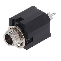 Amphenol Audio ACJS-MN-3 Phone Connectors 1/4"VERT CHASIS CONN MNT Needle CONT