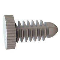 Essentra Components 27SC2520K050 Push-In Barbed Fastener,Unslotted Round Knurled, .500 Lg
