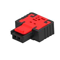 ERNI - TE Connectivity 394441-E Headers & Wire Housings 2-PIN,FEMALE,IDC22POS.STRAIGHT