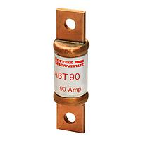 Mersen A6T90 Fast Acting Class T Fuses Fuse,Class T,Fast Acting,200kA AC,100kA DC,600VAC/300VDC,90A