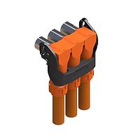 Amphenol Technical Products PL283X-301-50 Plugs 10MM 3 WAY PLG R/A FOR 50MM2