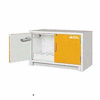 DaiHan SCF90-100 Premium Acids/Corrosives Safety Cabinet (103L, Under Bench-Type)