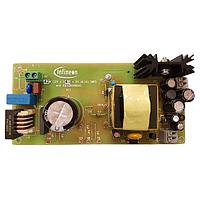 Infineon DEMO5QR0680AG42W1TOBO1 AC/DC Primary/Secondary Side Controller - Flyback The DEMO_5QR0680AG_42W1 demostration board operates under a wide range input developed for offline SMPS applications. The board features the new ICE5QR0680AG PWM Quasi Resoant Flyback CoolSET with 800V integrated MOSFET in DSO-12 package.