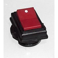 CW Industries GRB049A05BB1 Rocker Switches On-Off Rocker Black White Dot