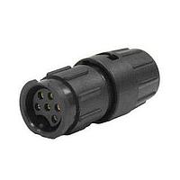 CONXALL W8282-6SG-P-3DC Connectors 6#20 F Short Backshell DaisyChain Gromet