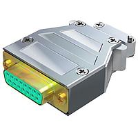 Amphenol Positronic RD37S00G0X Receptacle DSUB 37F CRIMP LC TIN