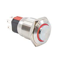 E-Switch PVA3H230SS3R1 Anti-Vandal 2A 36VDC ON-ON Stain.Stl RGB IP65