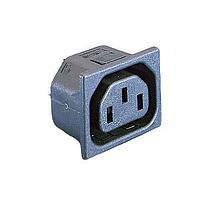 Bulgin PX0695/10/63 Outlets SNAP-FIT 1MM PANEL 6.3MM TAB