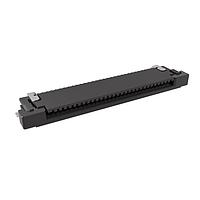 Amphenol FCI SFV30R-2STBE1HLF Board Mount 0.50mm Flex Connector, SFV-R Series, 30 Position, Top Side Contact, Side Entry Surface Mount ZIF Connector, Halogen Free, Lead Free, Gold Flash