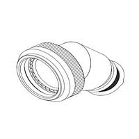 AMP Connectors - TE Connectivity 111143-000 Circular MIL Spec Strain Reliefs & Adapters TXR54AB45-2410BI