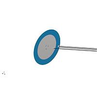 PUI Audio AB4113B-LW100-R Piezoelectric PIEZO CERAMIC BENDER 30VP-P 1300HZ