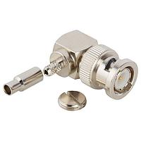 Amphenol RF 112528 Connectors BNC R/A CRIMP PLUG RG316 50 OHM DB