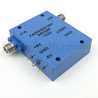 FairviewMicrowave SR1040 SMA PIN Diode Switch SP1T (50 Ohm, 1GHz - 4GHz , +23 dBm, SMA Female)