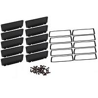 Hammond Manufacturing 1457TWPF-10 Panel, End RPL END PANELS 10-PK W/MOUNTING FLANGE