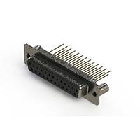 EDAC 628-M25-223-BN3 D-Sub Connectors - Standard Density Vertical Machined D-Sub Connector