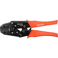 YATO YT-2299 Ratchet Crimping Pliers (0.5-4.0mm2, AWG20-12, 220mm)