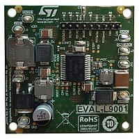 STMicroelectronics EVAL-L9001 Voltage Regulator - Switching Regulator Evaluation board for L9001 SPS - Simple Power Supply - Multiple volt Regulator