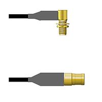 Amphenol Custom Cable Q-2R03X0008009i RF Cable Assemblies SMA-RJB/SMB-SP RG58 9I