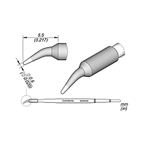 JBC C210014 Soldering Tip (Conical, Ø 0.5)