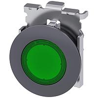 SIEMENS A6X30140192 Flat Button INDICATOR LIGHT. GREEN