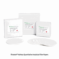 filtratech FL.QT44.A150 Filter Paper, Quantitative, Slow, Ø150 mm
