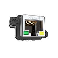 Amphenol Commercial Products MRJR93850C Modular Connectors / Ethernet Connectors Gen2 Rugged RJ45 Receptacle Cat6A, IP67