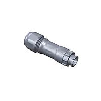 Amphenol LTW AU-08BMMA-QL8LP0 Standard Circular Connector X-Lok, Mini Size, Plastic, 2A, 08 pins, Male Connector, Male Contact, Straight, Push Lock, Crimp, Field Installable, F8.0 - F10.0mm, IP68
