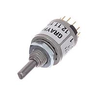 Grayhill 55DP30-01-1-AJN Rotary Switches RotarySwitch Adjstbl Stop 30deg
