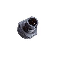 Amphenol LTW 1AD-03PMMS-LC7001 Standard Circular Connector Ceres, Mini Size, Plastic, 5A, 03 pins, Male Connector, Male Contact, Circular, 2 Points Lock, Solder, Receptacle, IP67