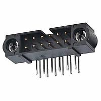 Harwin M80-5L13442MC Power to the Board 17+17 POS R/A MALE W/101 HARDWARE