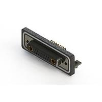 EDAC 630W17W2640-4N3 Mixed Contact D-Sub Connectors Right-angle Waterproof Power Combo D-Sub Connector