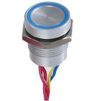 APEM PBAR1ACB002K3B Piezo Switches 1A 24VAC/DC Cabl N.O Red/Grn/Ylw LED IP68