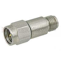 Fairviewmicrowave SA18E-00 0 dB Fixed Attenuator SMA Male To SMA Female Up To 18 GHz Rated To 2 Watts With Passivated Stainless Steel Body