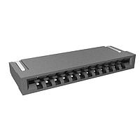 Amphenol FCI HFW12R-2STAE1H1LF Headers 1.00mm Flex Connector, HFW-R series, 12 Position, Upper Side Contact, Side Entry Surface Mount Non-ZIF Connector, Lead Free, Gold Plate Terminals, Halogen-free.