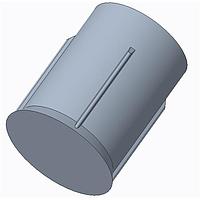 Dialight 515-1313-0125F Rigid Light Pipes PMVLP CSINK FLUSH MOUNT.123" x .125"