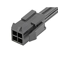 Molex 214758-2043 Discrete Wire Micro-Fit 3.0 P-S 4Ckt 600MM Au