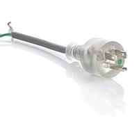 Volex 17512A 8 B1 AC Power Hospital Grade Cord 18/3 SJT 125V HOSPTL 10FT (3.1m) GRAY