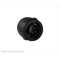 Eaton Souriau-Sunbank UTS610E6Pw Plugs Plastic plug, without backshell, with 6 male solder contacts, IP68/69K in unmated conditions, keying W